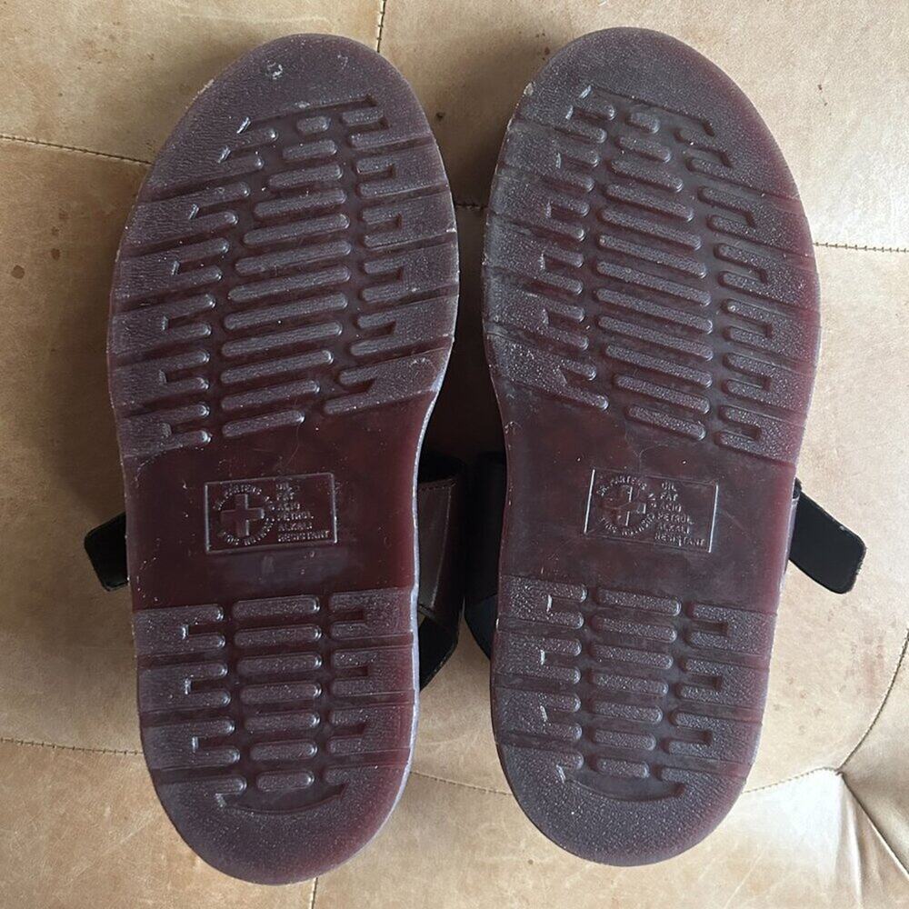 Dr Martens Romi Platform Sandals Brown Leather Chunky Minimalist Women 10 - Picture 7 of 12